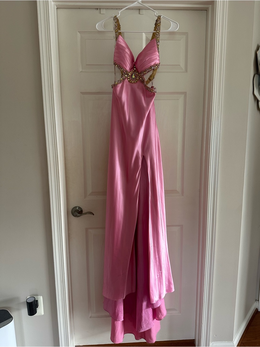 Pink Embellished Prom/Formal Dress